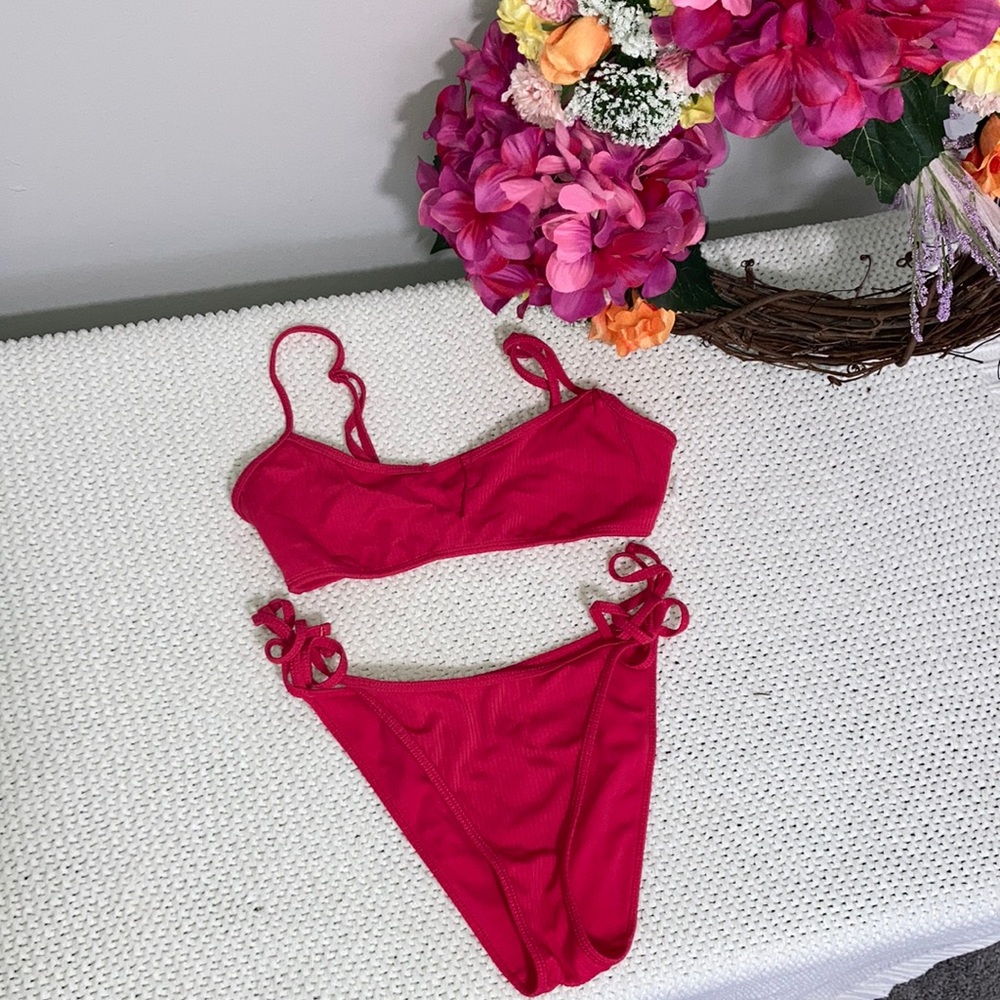 Pretty in pink bikini swimsuit! XS